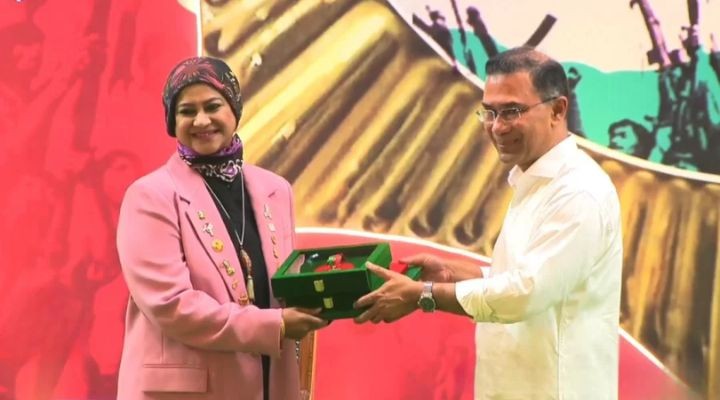 স্বাধীনতা পুরস্কার পেলেন জোবেরা লিনু